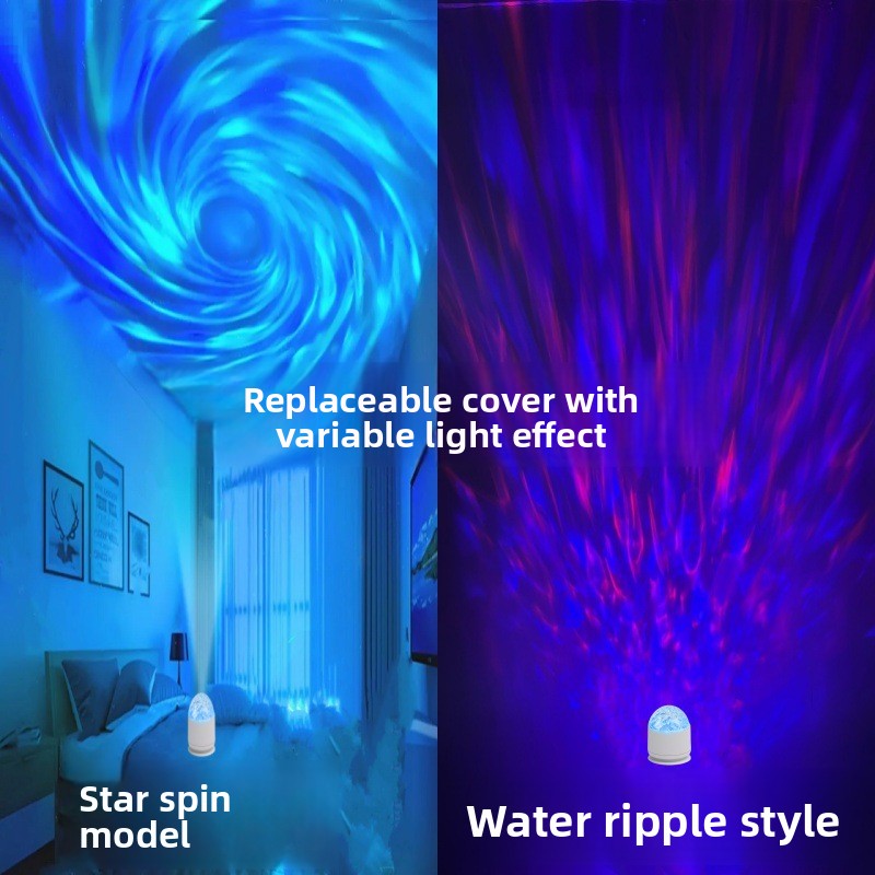 Rotating aurora light