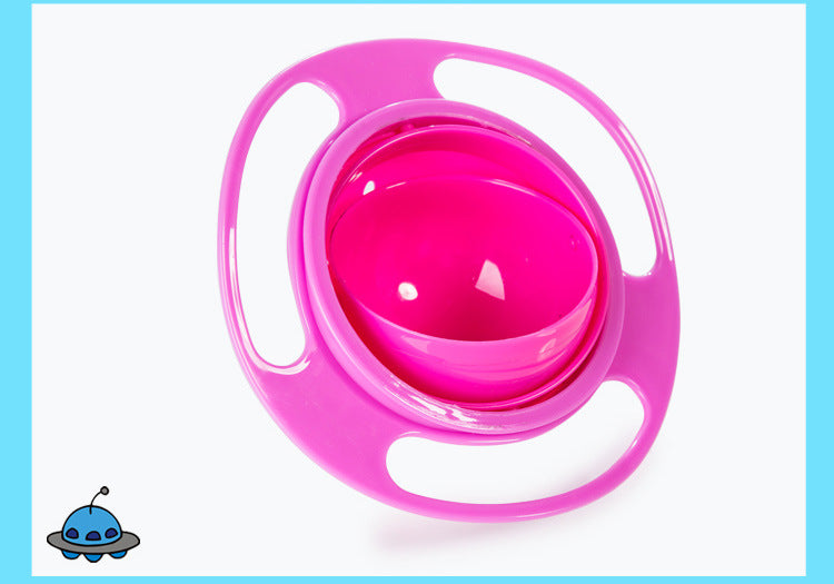 Rotating balance bowl
