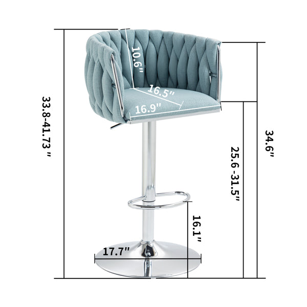 Rotating bar stools