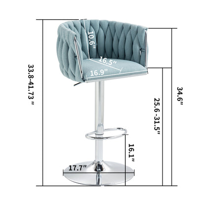 Rotating bar stools