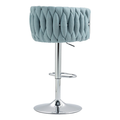 Rotating bar stools