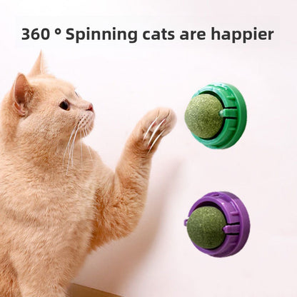 Rotating Cat Lick Ball