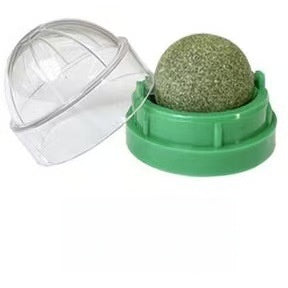 Rotating Catnip Ball Toy