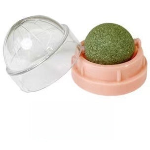 Rotating Catnip Ball Toy