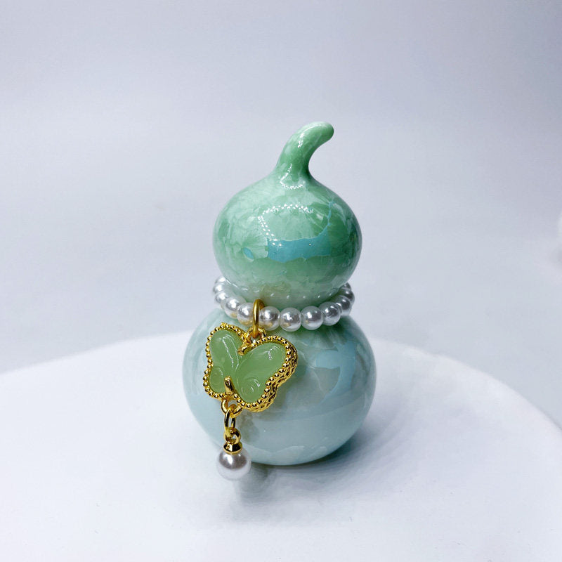 Rotating Ceramic Gourd Ornament