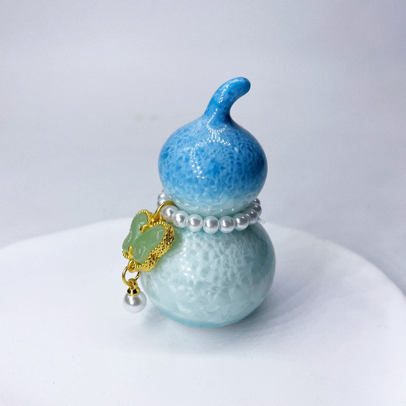 Rotating Ceramic Gourd Ornament