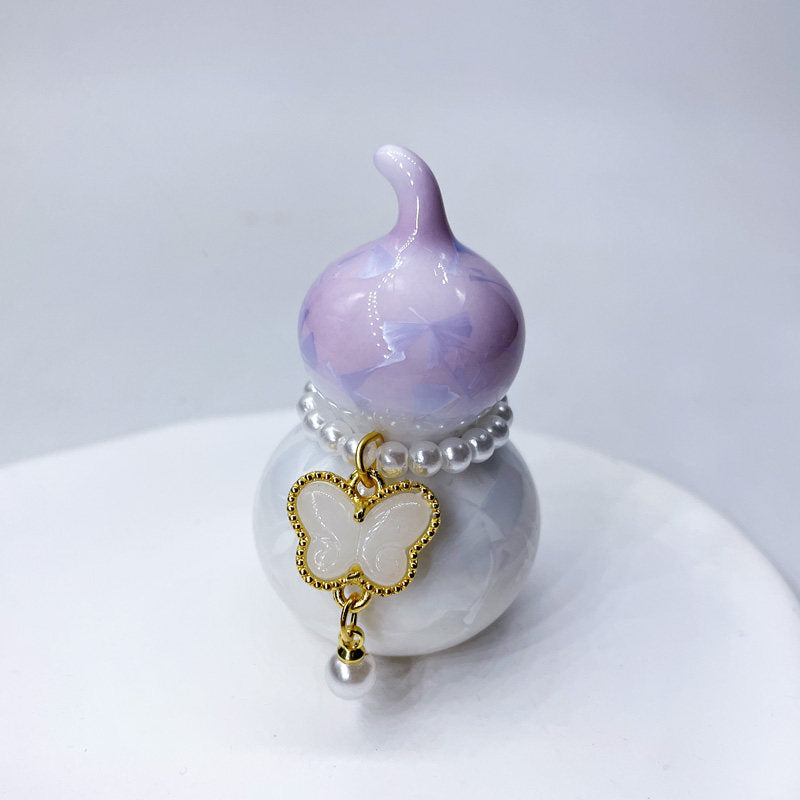 Rotating Ceramic Gourd Ornament