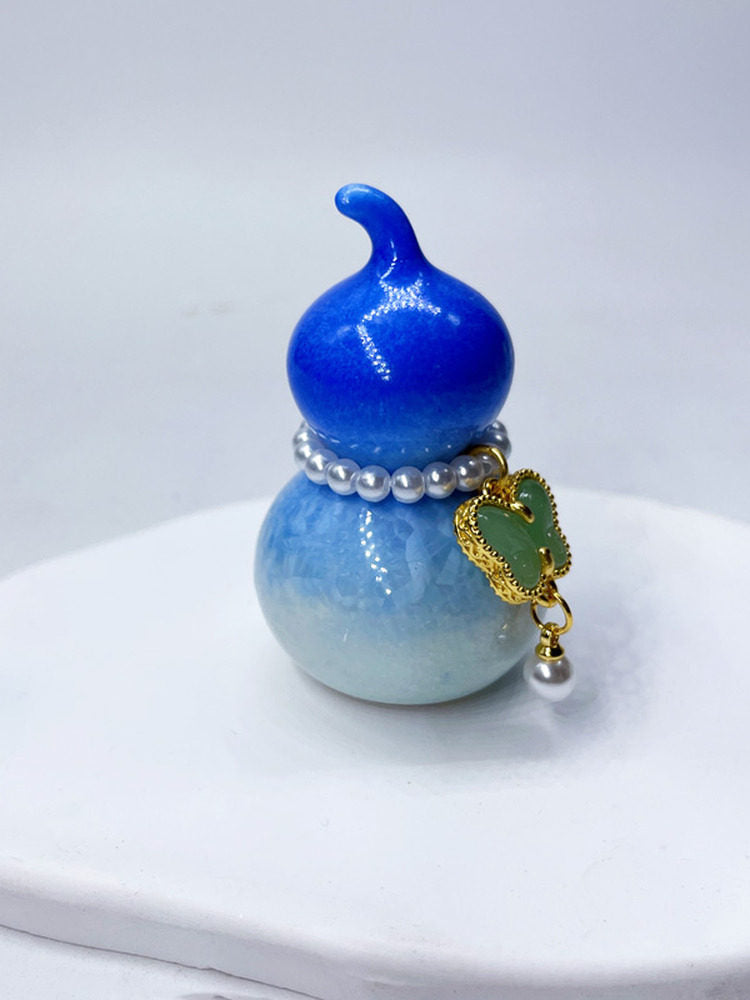 Rotating Ceramic Gourd Ornament