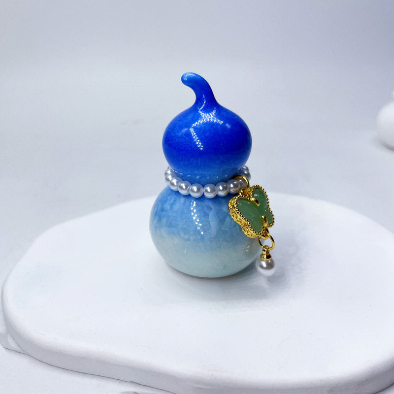 Rotating Ceramic Gourd Ornament