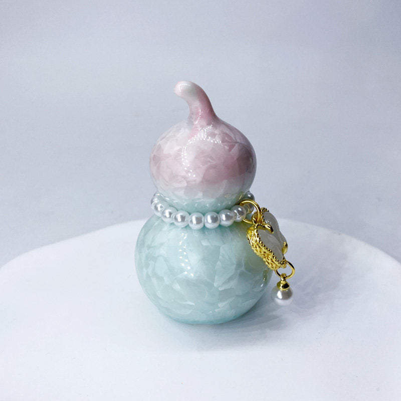 Rotating Ceramic Gourd Ornament