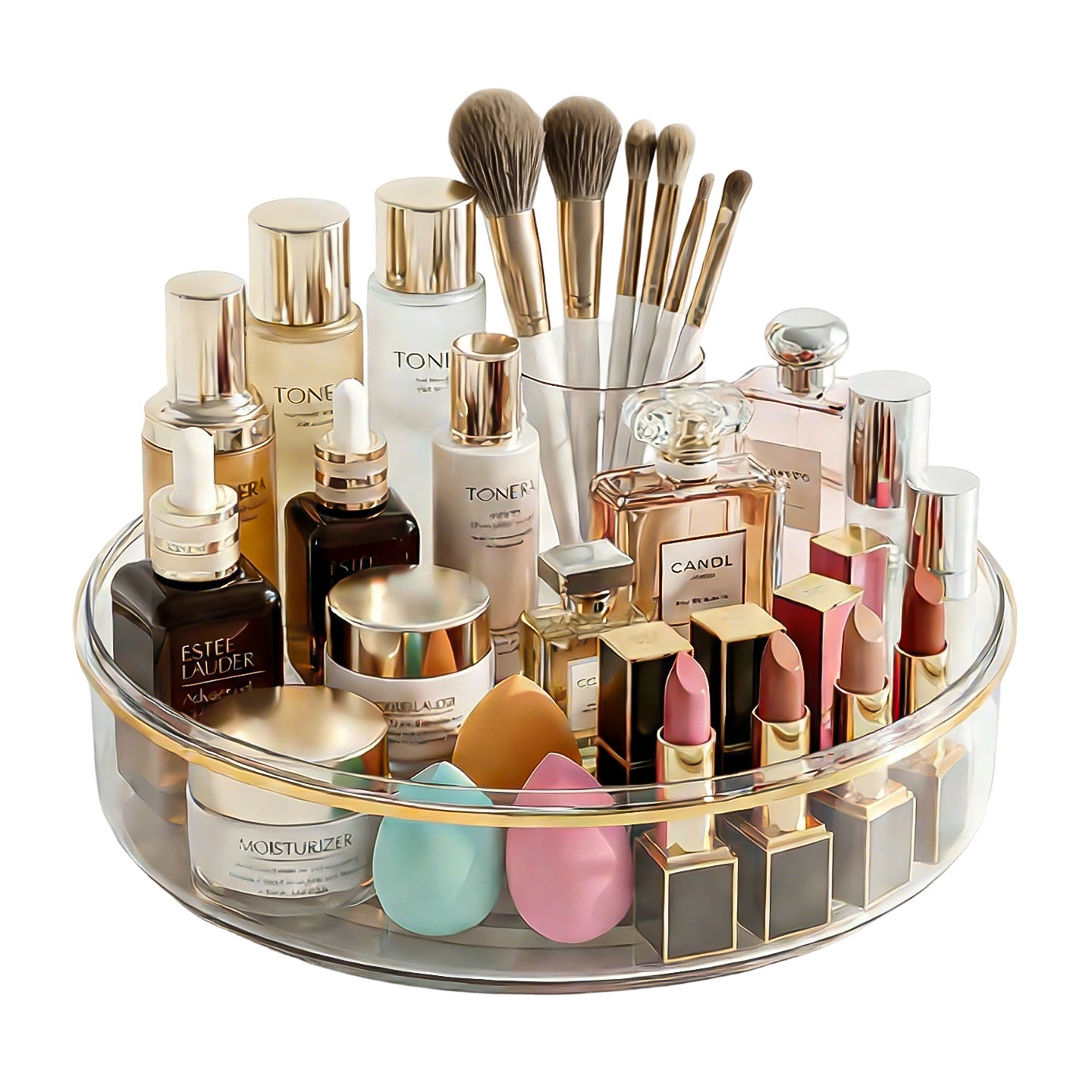 Rotating Cosmetics Storage Box