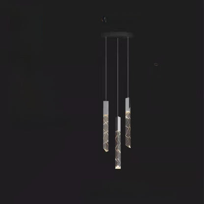 Rotating Crystal Chandelier Nordic Modern Lighting