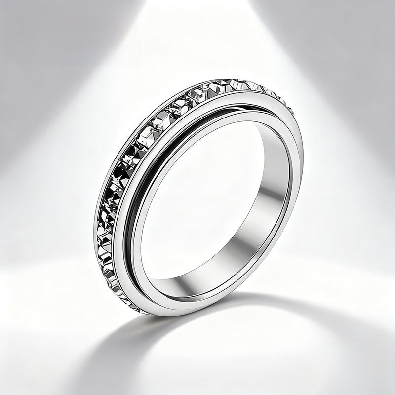 Rotating Diamond Ring