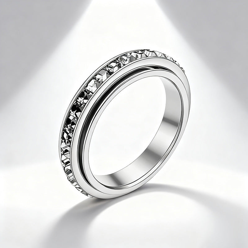 Rotating Diamond Ring