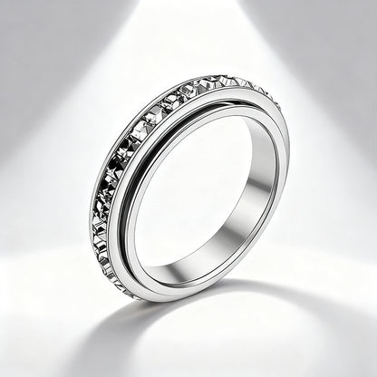 Rotating Diamond Ring