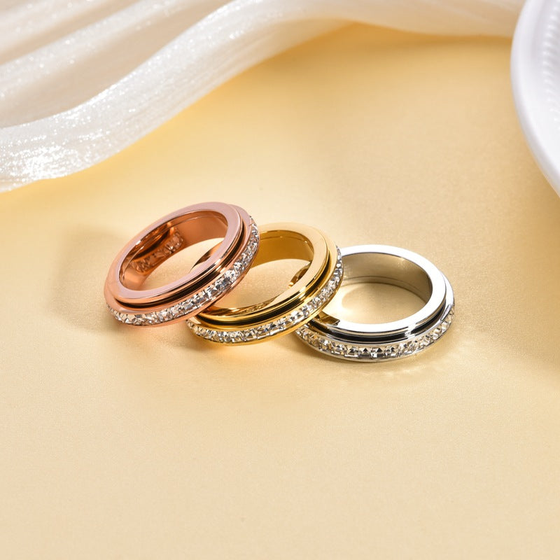 Rotating Fashion Ring