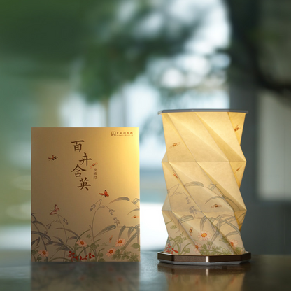 Rotating Floral Projection Night Light