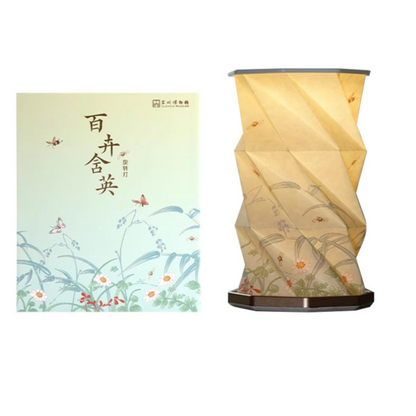 Rotating Floral Projection Night Light