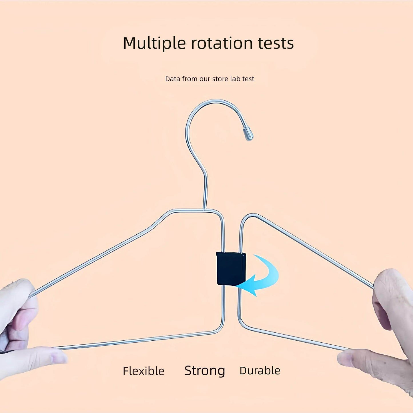 Rotating Foldable Clothes Hanger Non-Slip
