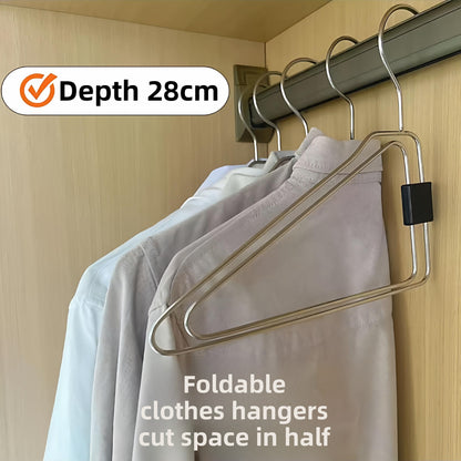 Rotating Foldable Clothes Hanger Non-Slip