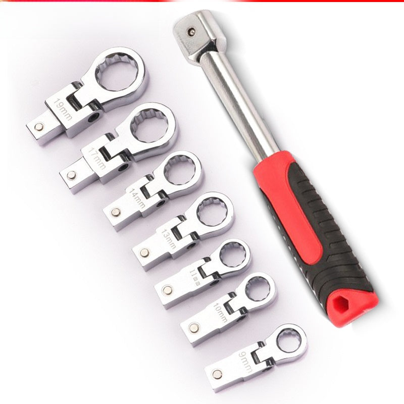 Rotating gear wrench