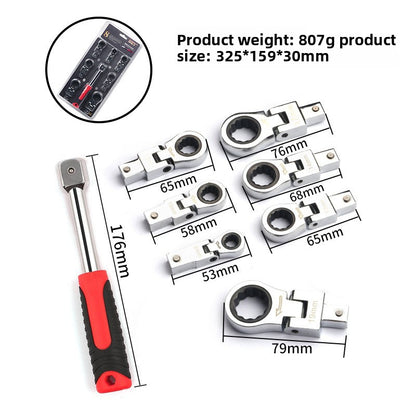 Rotating gear wrench