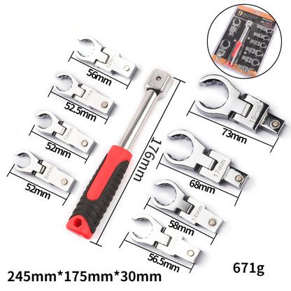 Rotating gear wrench