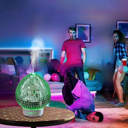 Rotating Humidifier Aroma Diffuser with Disco Ball Design