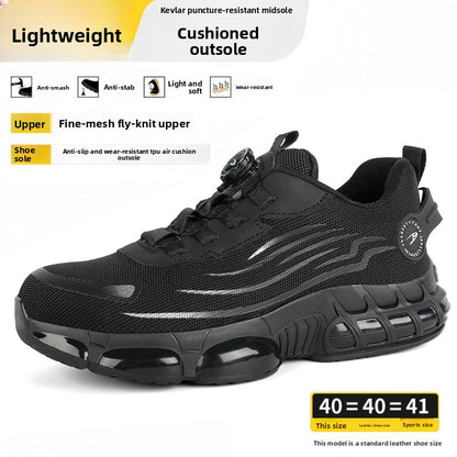 Rotating Knob Safety Work Shoes