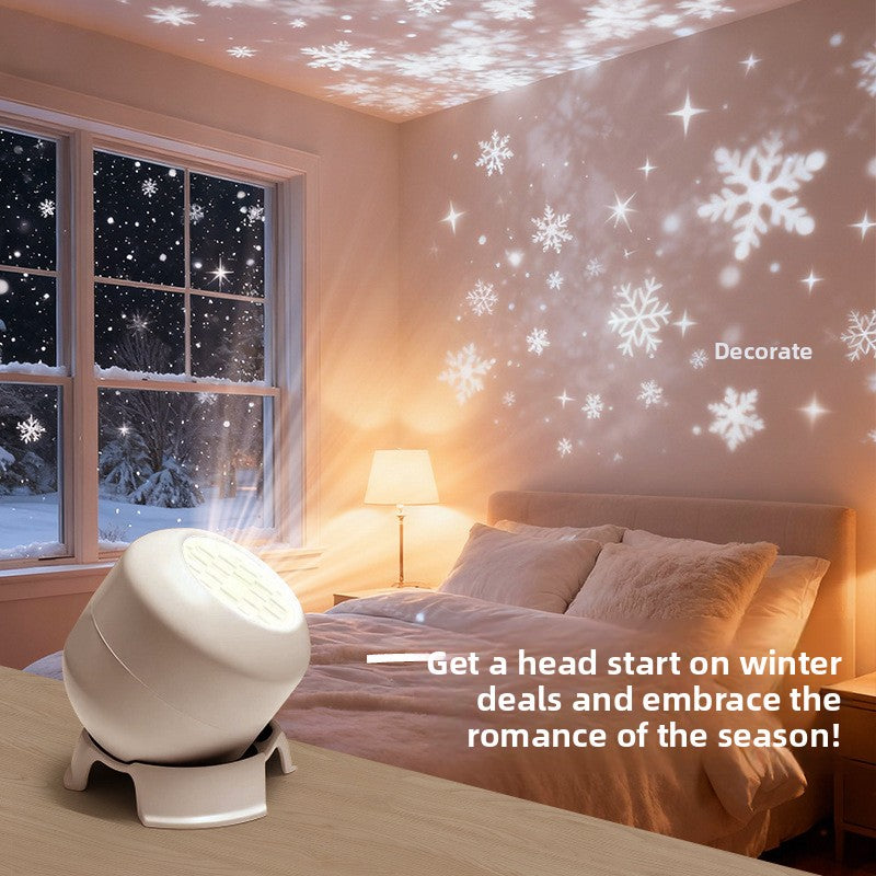 Rotating LED Holiday Projector Light