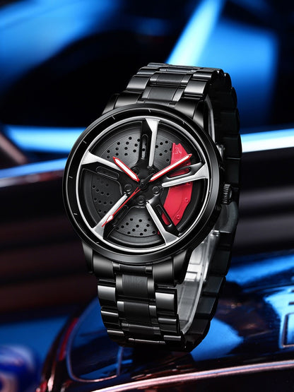 Rotating Luminous Mens Watch