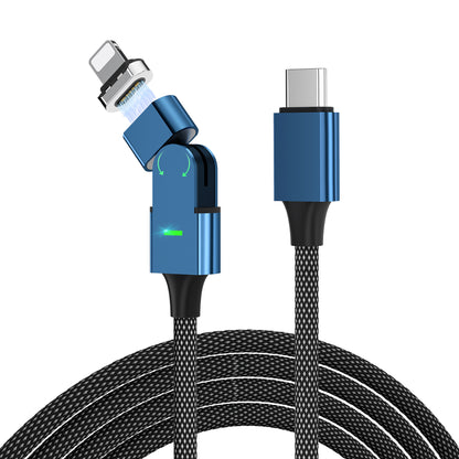 Rotating Magnetic Data Cable