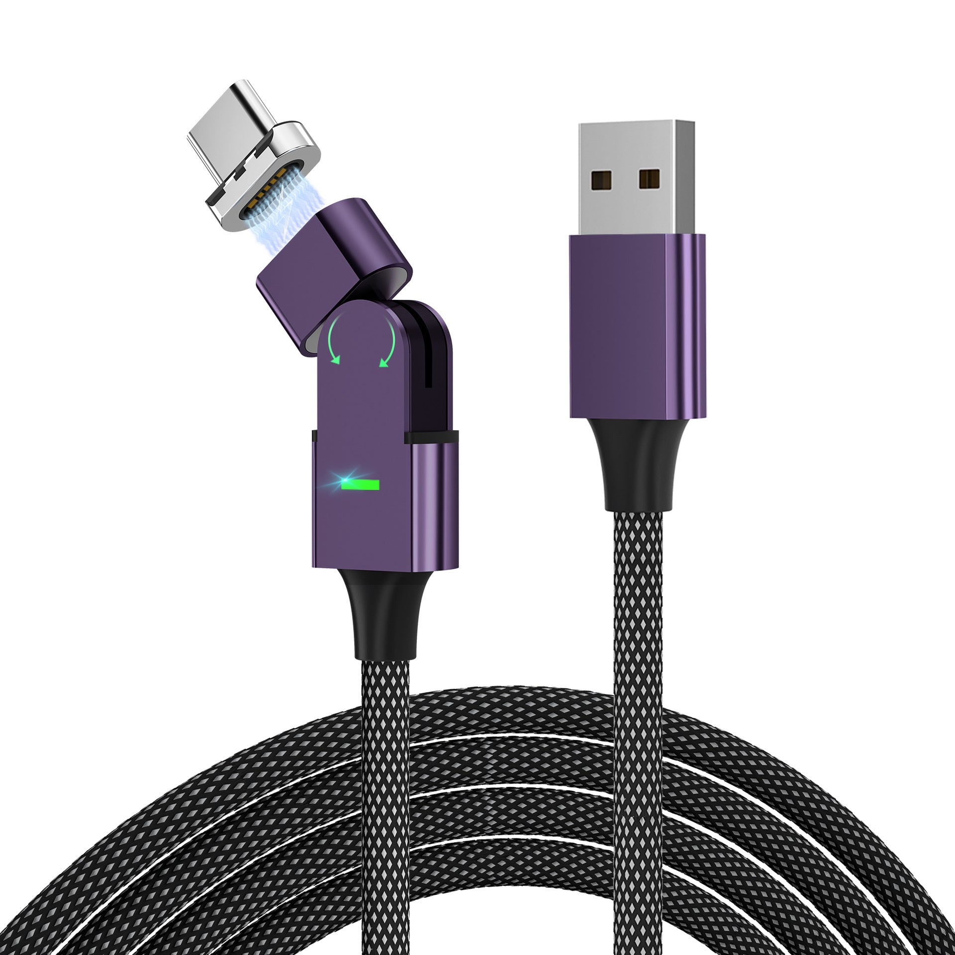 Rotating Magnetic Data Cable