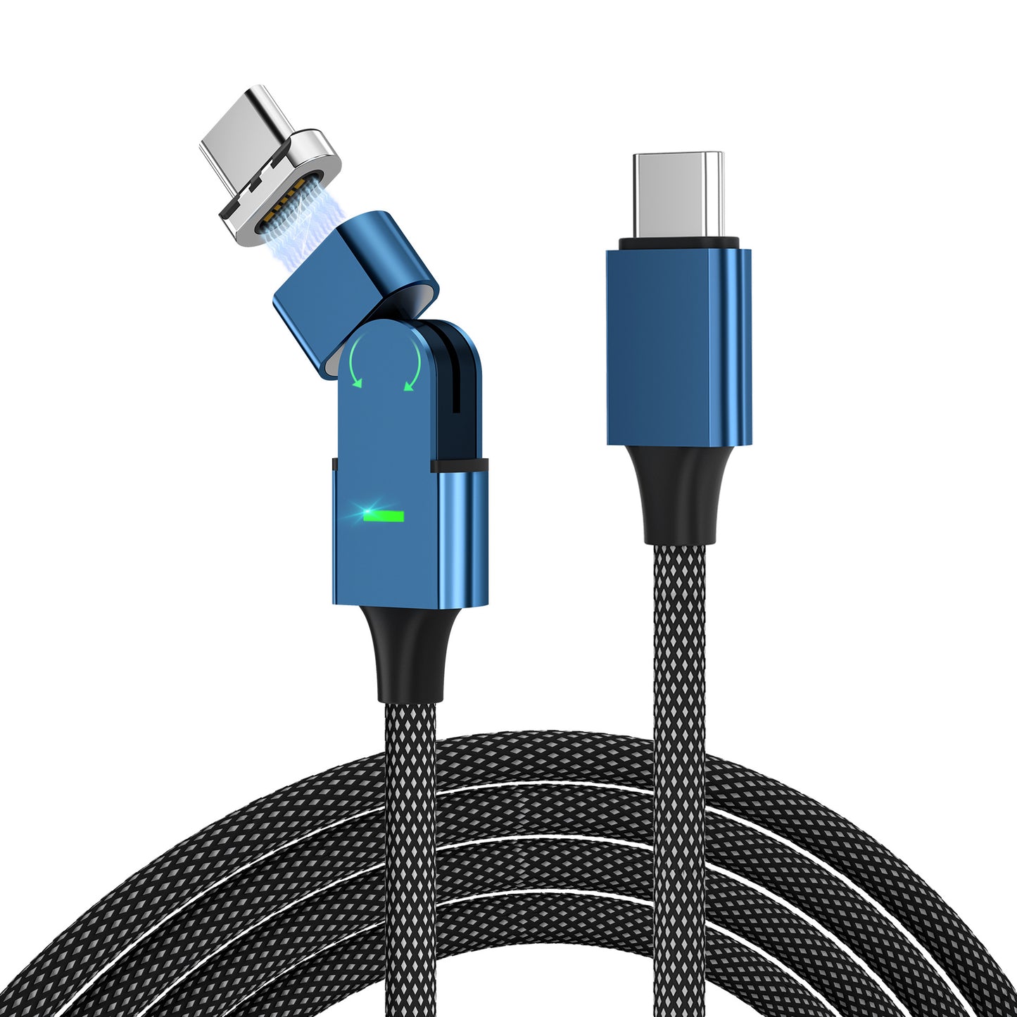 Rotating Magnetic Data Cable