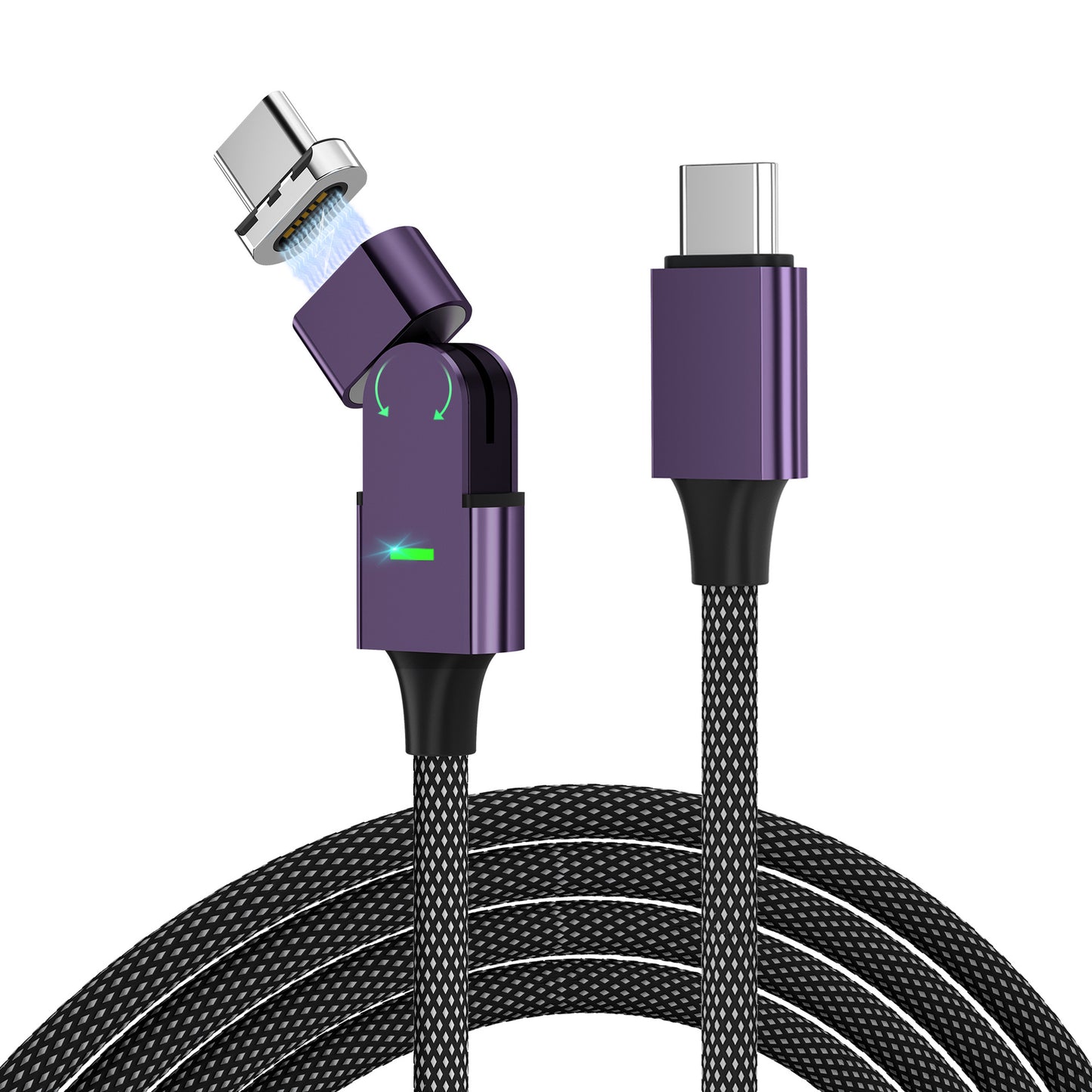 Rotating Magnetic Data Cable