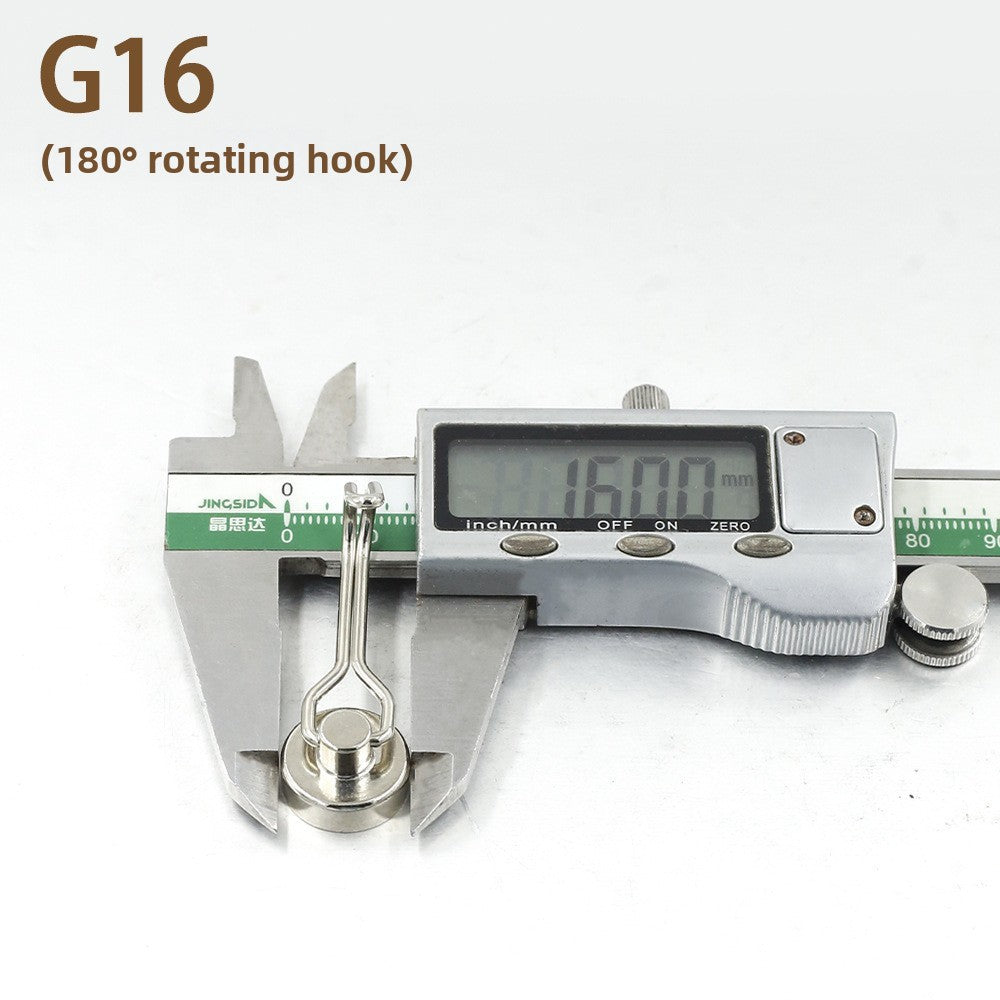 Rotating Magnetic Hook Strong Suction