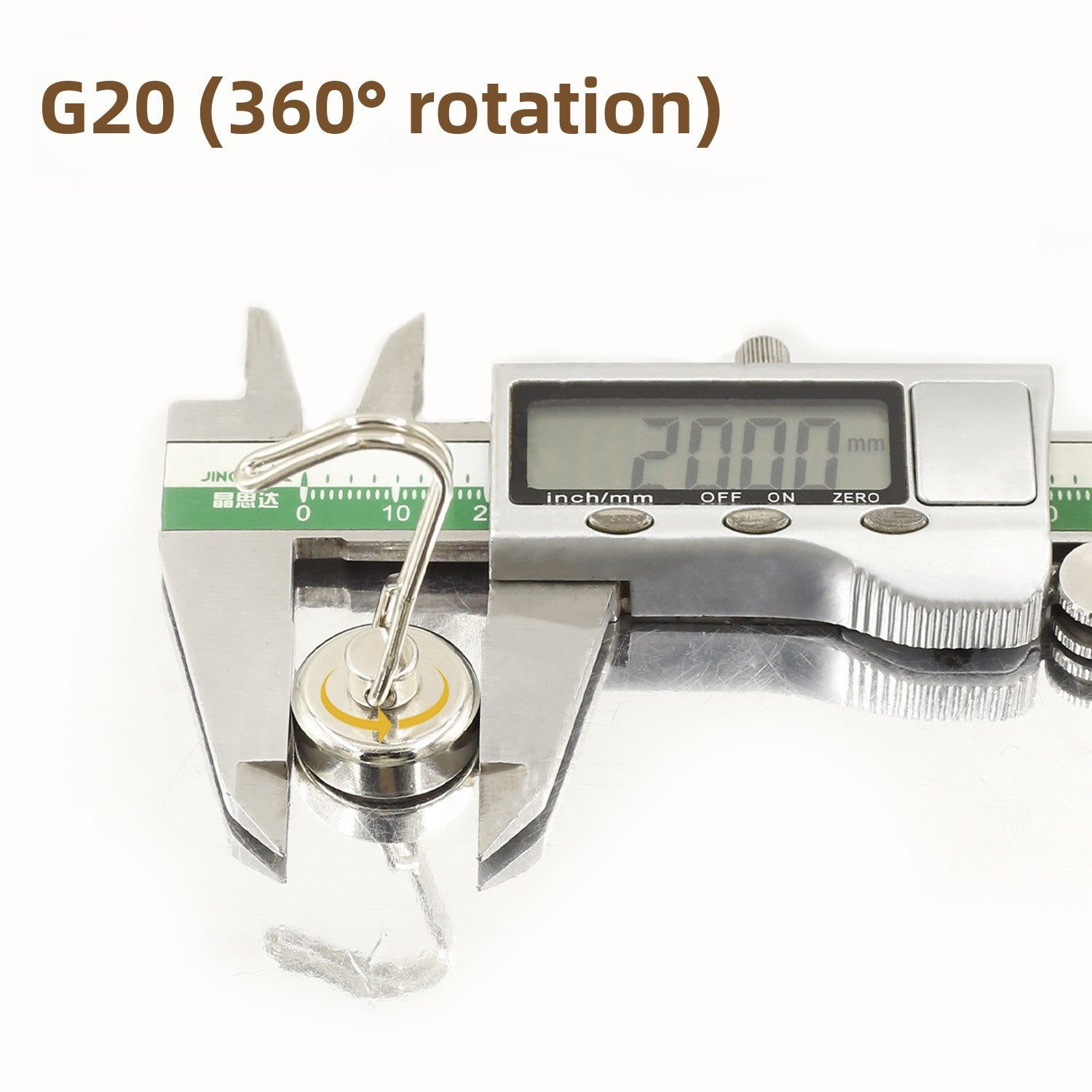 Rotating Magnetic Hook Strong Suction