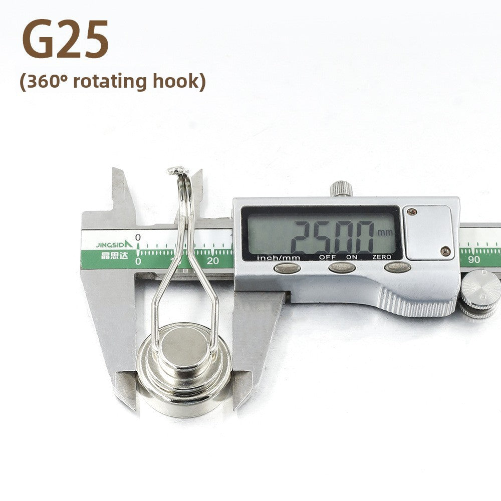 Rotating Magnetic Hook Strong Suction