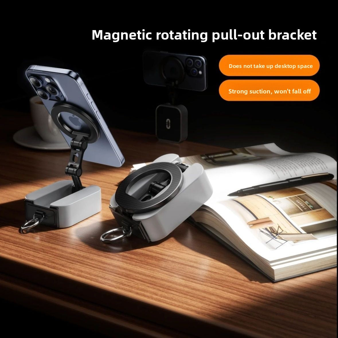 Rotating Magnetic Phone Stand