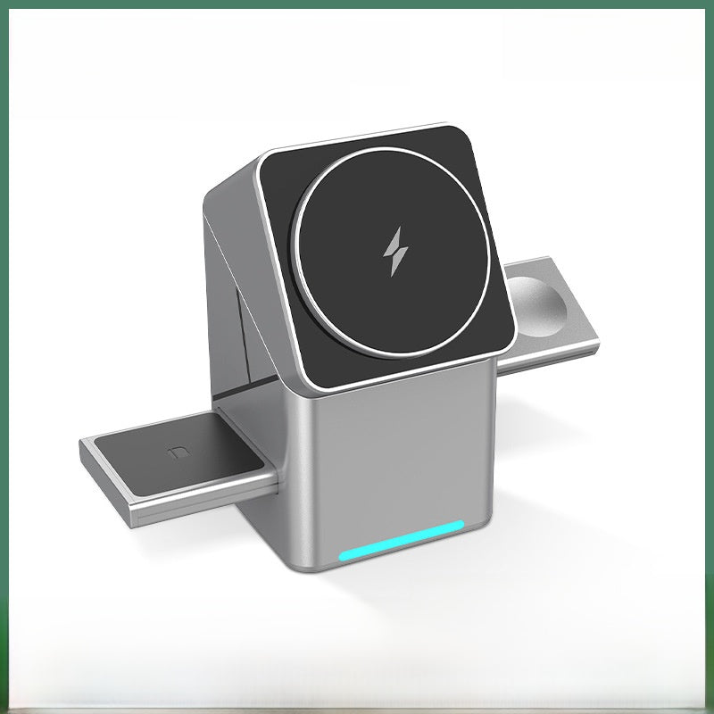 Rotating magnetic wireless charger