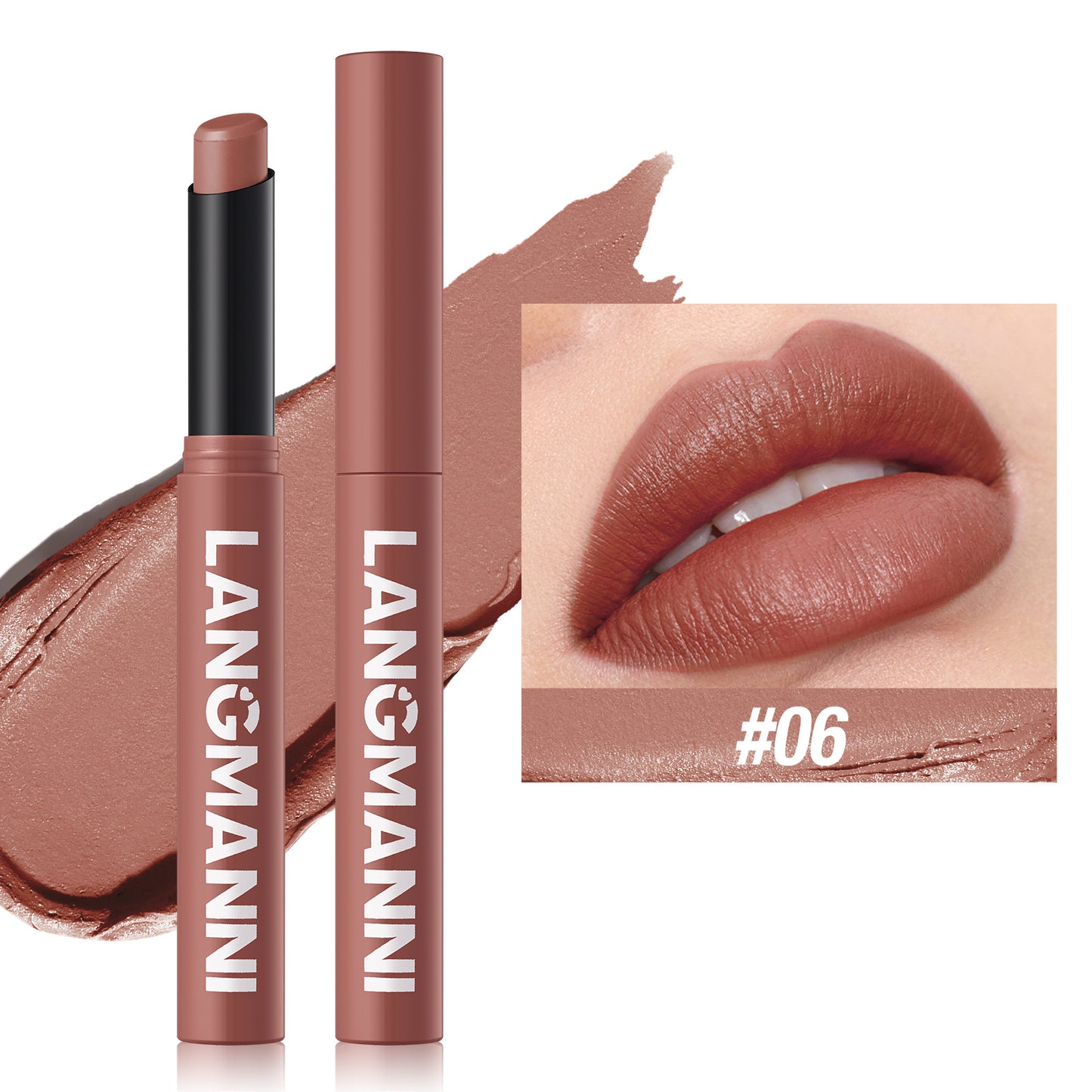 Rotating matte lipstick
