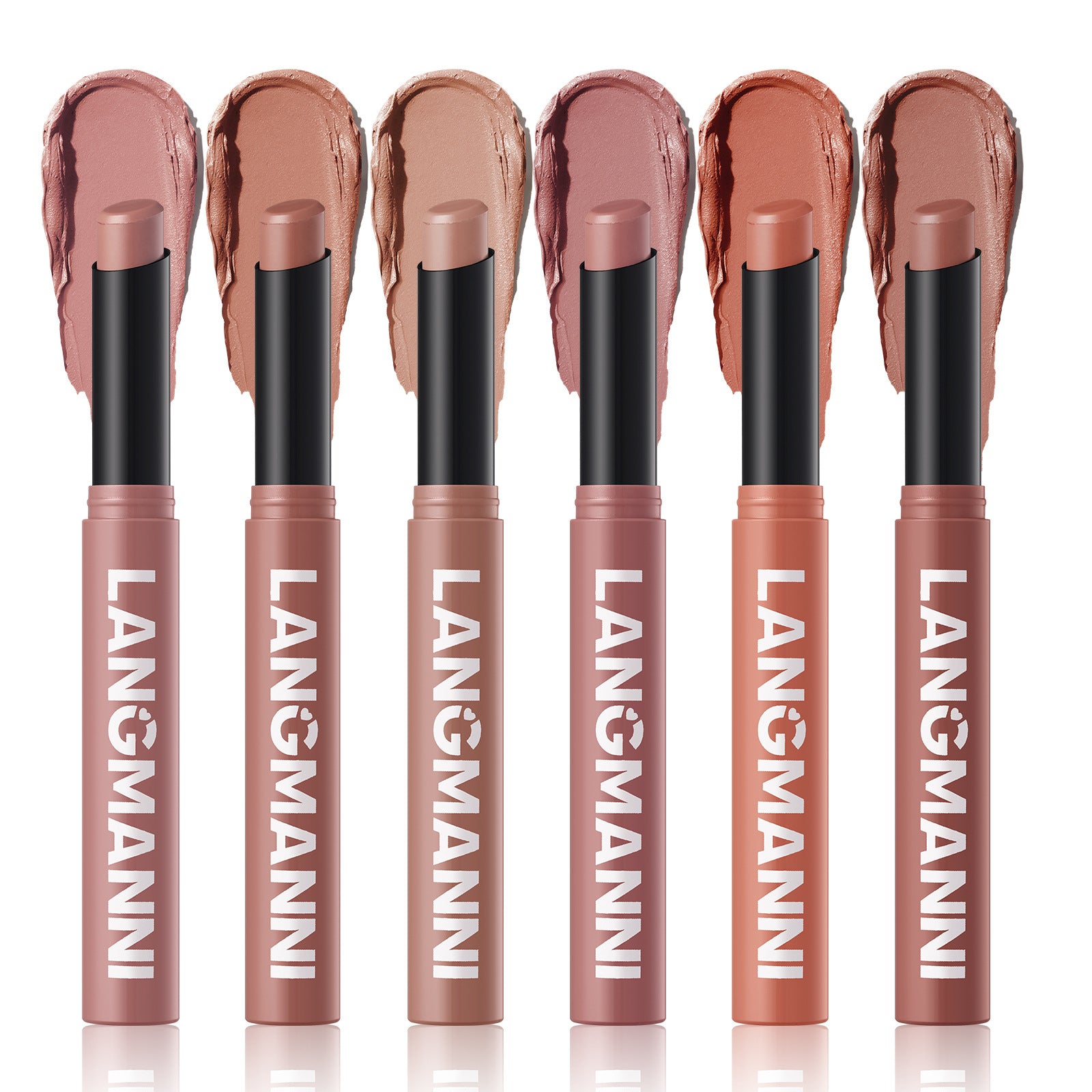 Rotating matte lipstick