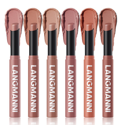 Rotating matte lipstick