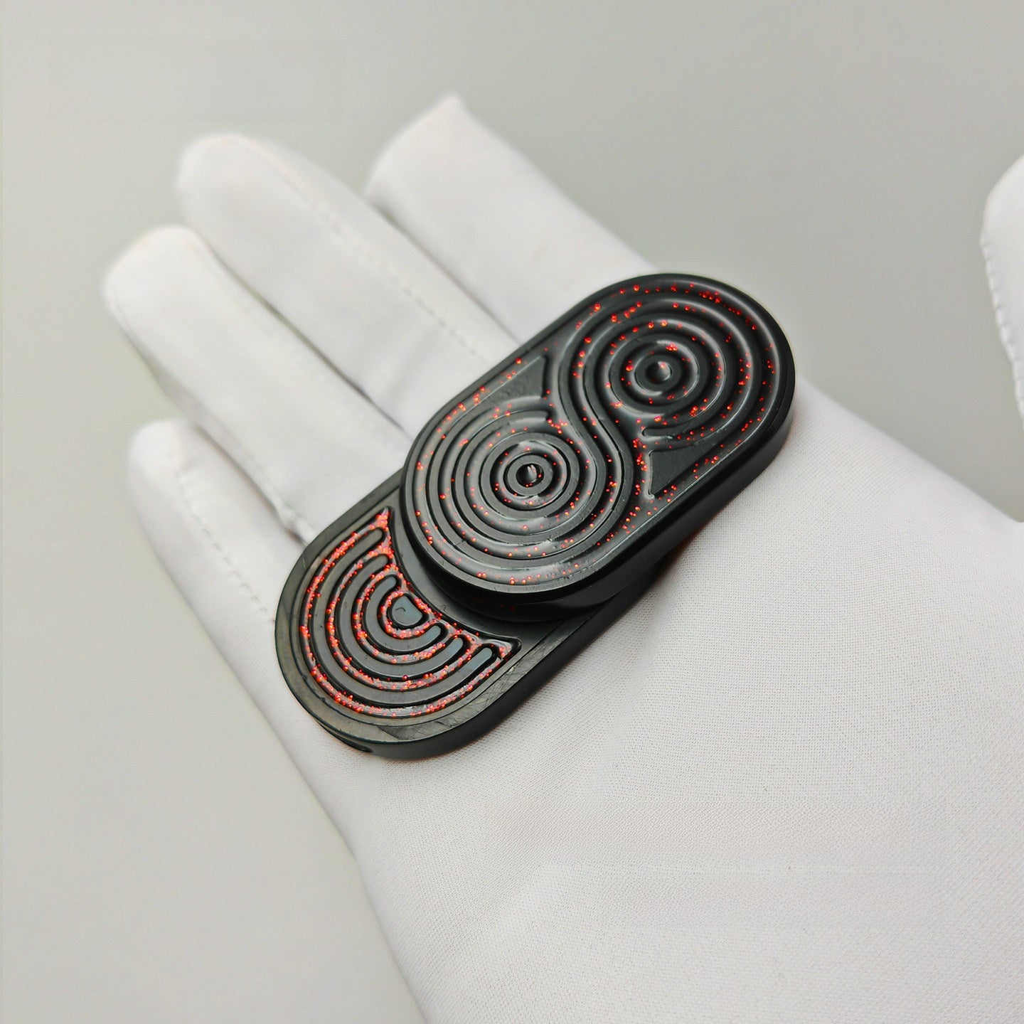 Rotating Metal Push Card Stress Relief Toy