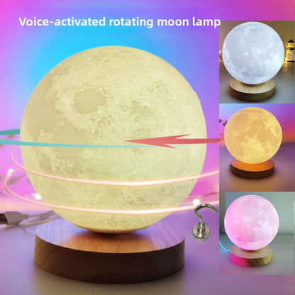 Rotating Moon Lamp