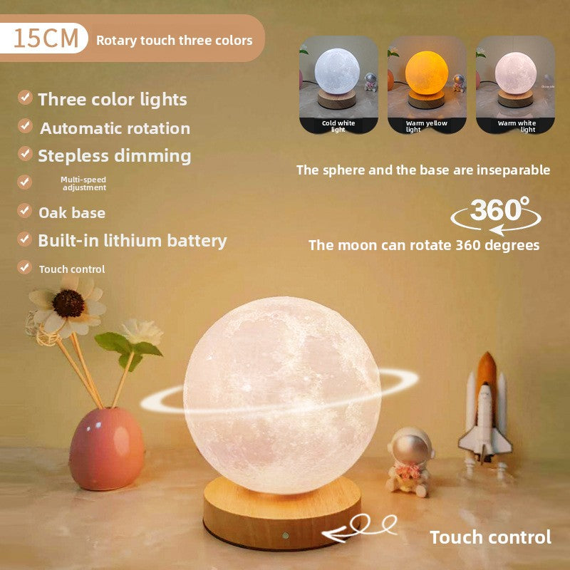 Rotating Moon Sleep Night Light