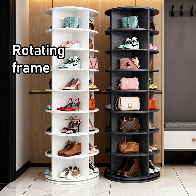 Rotating Multi-Tier Shoe Storage Rack