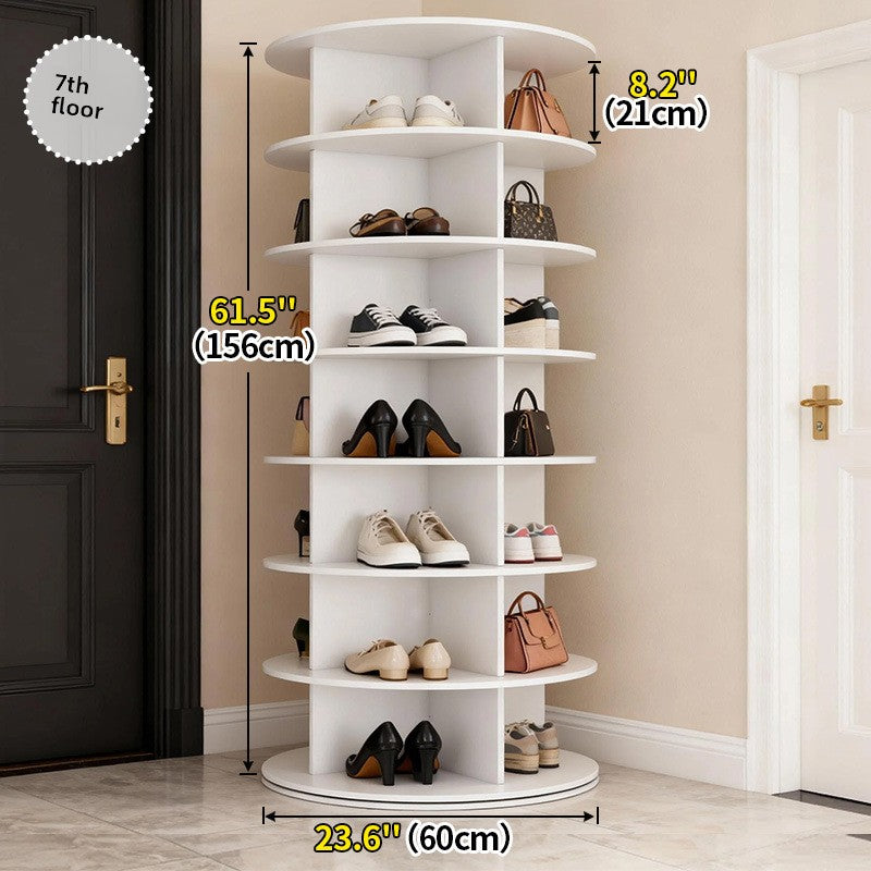 Rotating Multi-Tier Shoe Storage Rack