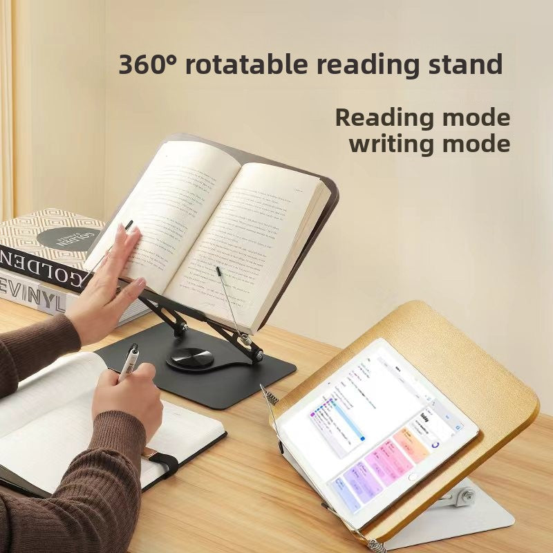 Rotating Reading Stand Adjustable Desktop Holder
