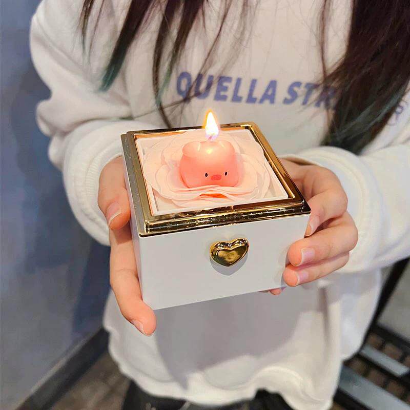 Rotating ring box